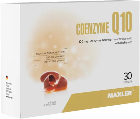 Пищевая добавка Maxler Коэнзим Q10 (30 капсул)