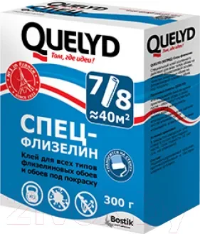 Клей для обоев Quelyd Спец-Флизелин (300г)