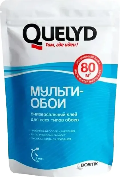 Клей для обоев Quelyd Мульти-Обои универсальный (450г)