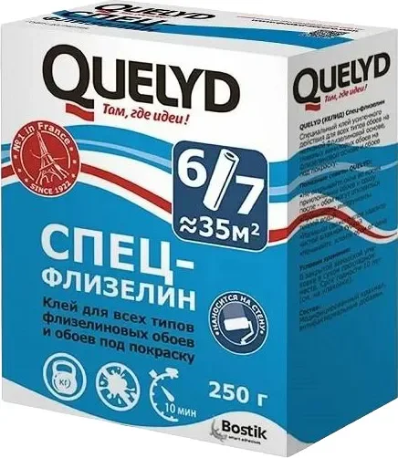 Клей для обоев Quelyd Спец-Флизелин (250г)