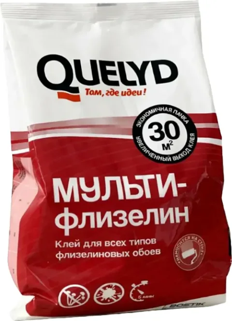 Клей для обоев Quelyd Мульти-Флизелин (200г)