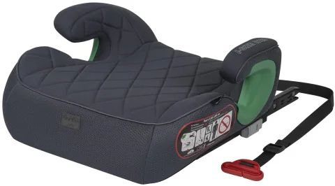 Бустер INDIGO QuickFix Isofix (серый/серый)