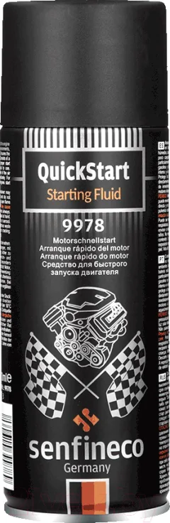 Присадка Senfineco QuickStart Starting Fluid / 9978 (450мл) — фото 1