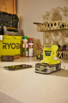 Адаптер для аккумулятора Ryobi R18USB-0 (5133004381) — фото 7