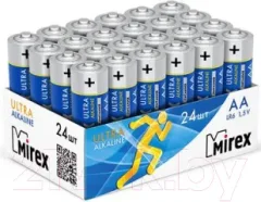 Комплект батареек Mirex R6 1.5V (LR6-B24) (24шт) — фото 3