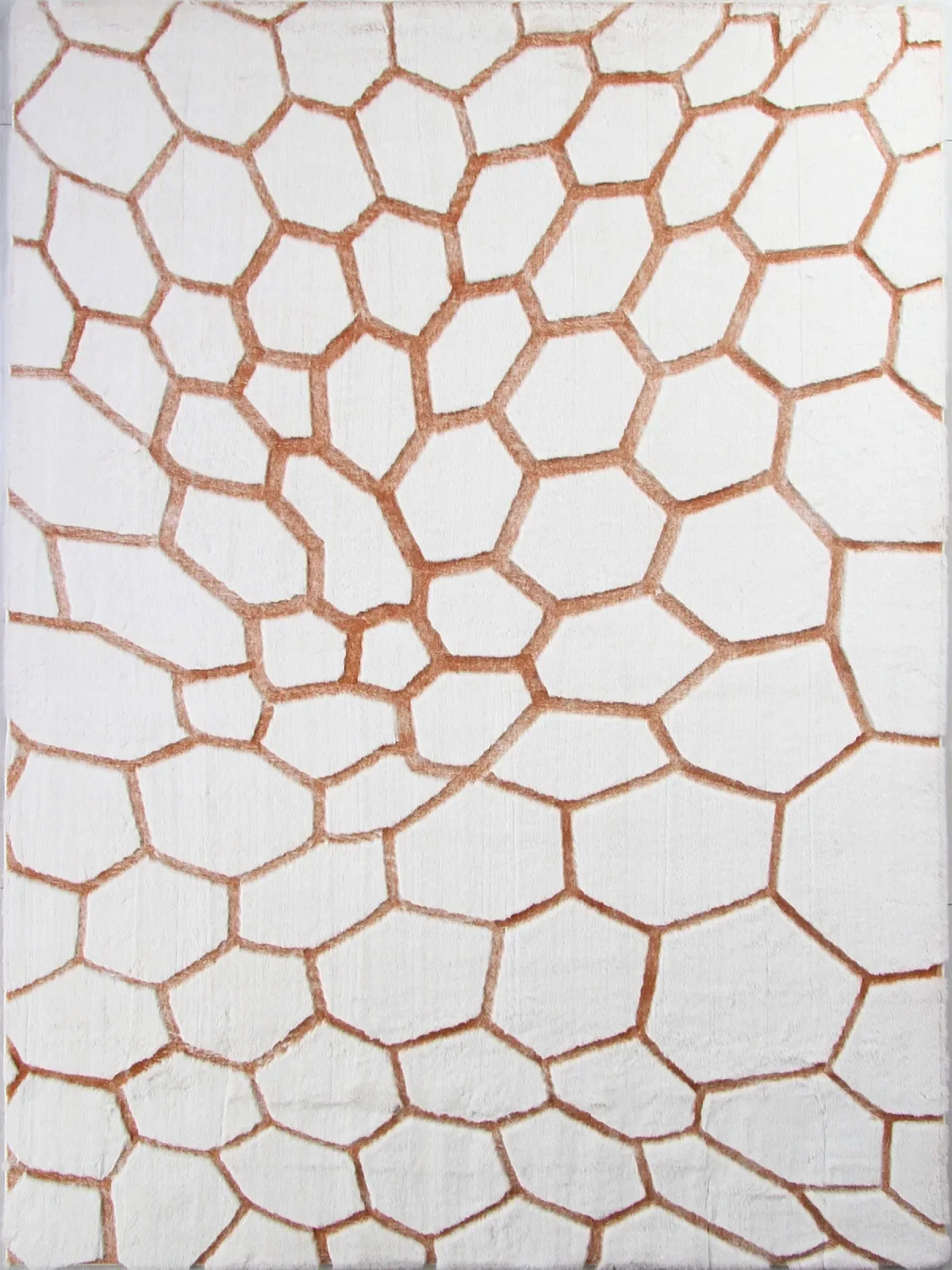 Ковер PIXEL Rabbit Carving PX4003-STAN-CREAM-TERRA (2x2.9)