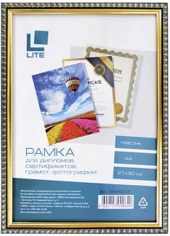 Рамка Lite RAMPOZ2/B (черный) — фото 1