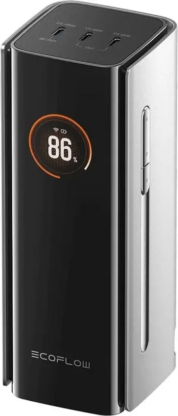 Портативное зарядное устройство EcoFlow Rapid Pro (20000мАч, встроенный кабель 100Вт)