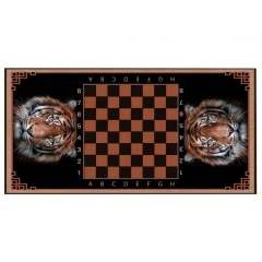 Набор настольных игр Partida Сирия Тигр средние. Нарды, шашки / rastiger50 — фото 3