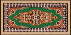 Набор настольных игр Partida Сирия. Зеленые средние Нарды, шашки / rasz50 — фото 1