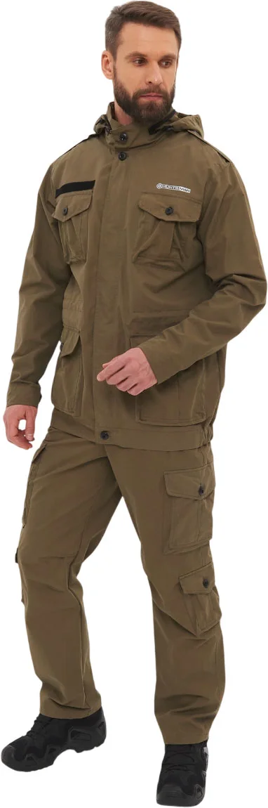 Костюм для охоты и рыбалки Huntsman Крафт Олива Ravena (р.52-54/182)