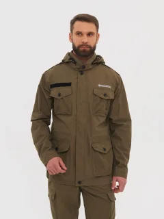 Костюм для охоты и рыбалки Huntsman Крафт Олива Ravena (р.52-54/182) — фото 3