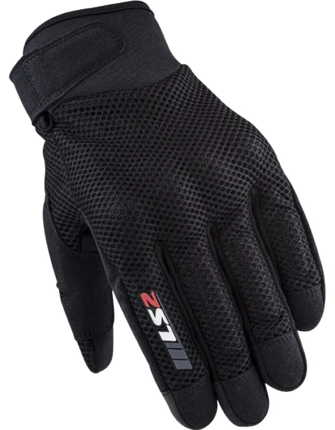 Мотоперчатки LS2 Ray Man (S, черный)