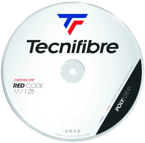 Струна для теннисной ракетки Tecnifibre Redcode / 04RRE125XR (200м, красный)