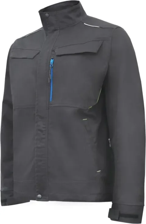 Куртка рабочая Hoegert Reetz HT5K823-3XL (р.58, черный)
