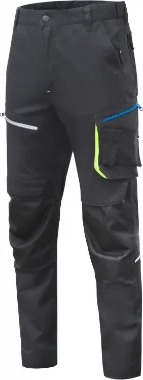 Брюки рабочие Hoegert Reetz HT5K825-2XL (р.56, черный)