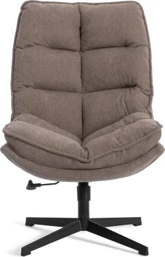 Кресло мягкое Tetchair Reflex с пуфом велюр/букле (бежевый) — фото 6