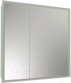 Шкаф с зеркалом для ванной Континент Reflex Led 80x80 (с датчиком движения) — фото 2
