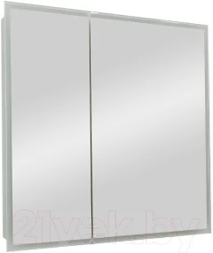 Шкаф с зеркалом для ванной Континент Reflex Led 80x80 (с датчиком движения) — фото 3