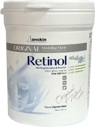 Маска для лица альгинатная Anskin Retinol Modeling Mask (240г)