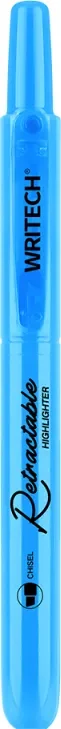 Текстовыделитель Writech Retractable / W-805S/12-3 (голубой)
