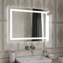 Зеркало Континент Rimini LED 90x70 — фото 4