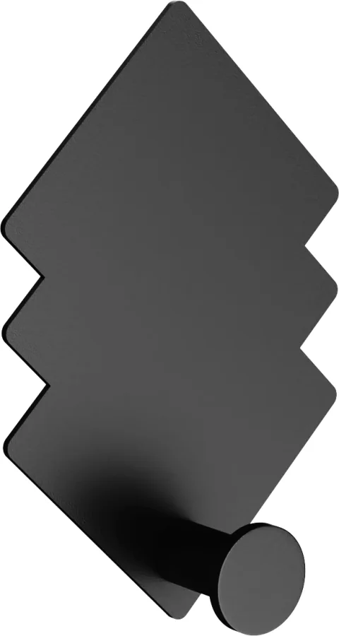 Крючок для ванной KLEBER River KLE-MF-55B (черный)