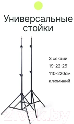 Комплект осветителей студийных RayLab RL-100 Kit — фото 6