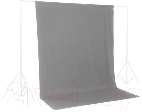 Фон тканевый RayLab RL-BP01 (2x3м, серый)