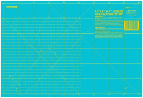 Коврик для резки Olfa RM-IC-C/AQUA-RC (голубой)