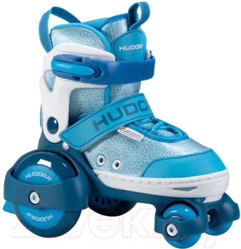 Роликовые коньки Hudora Rollschuh My First Quad / 22064 (р-р 30-33, Cyan)