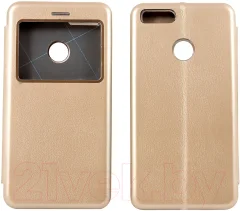 Чехол-книжка Case Round Edge для Mi A1 Mi5X (золото) — фото 1