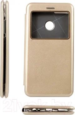 Чехол-книжка Case Round Edge для Mi A1 Mi5X (золото) — фото 8
