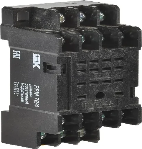 Разъем для реле IEK RRP20D-RRM-4