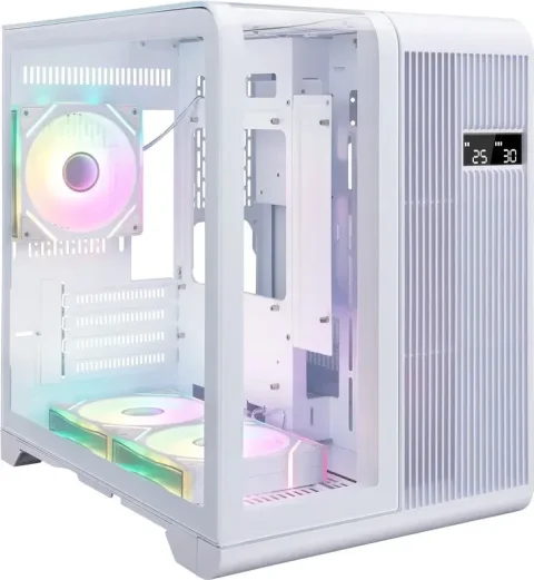 Корпус для компьютера 1stPlayer RT5 / RT5-WH-2FC7R-W-1FC7-W (белый, без БП)