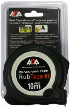 Рулетка ADA Instruments RubTape 10 / A00154 — фото 2