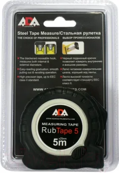 Рулетка ADA Instruments RubTape 5 / A00156 — фото 9