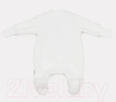 Комбинезон для малышей MOWbaby Ruby 9-12м / 153/1-9-12 (Milk) — фото 3