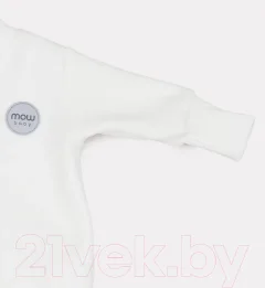 Комбинезон для малышей MOWbaby Ruby 9-12м / 153/1-9-12 (Milk) — фото 4