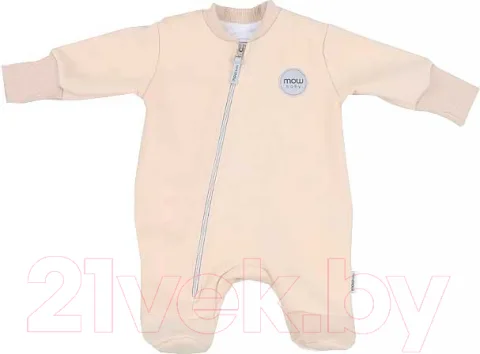Комбинезон для малышей MOWbaby Ruby 9-12м / 153/2-9-12 (Vanilla Beige)