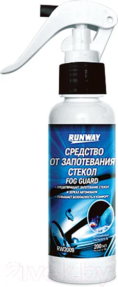 Очиститель стекол RUNWAY RW2009 (200мл) — фото 1