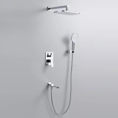Душевая система со смесителем Shevanik S4035 (хром) — фото 2