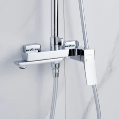 Душевая система со смесителем Shevanik S4436 (хром) — фото 10