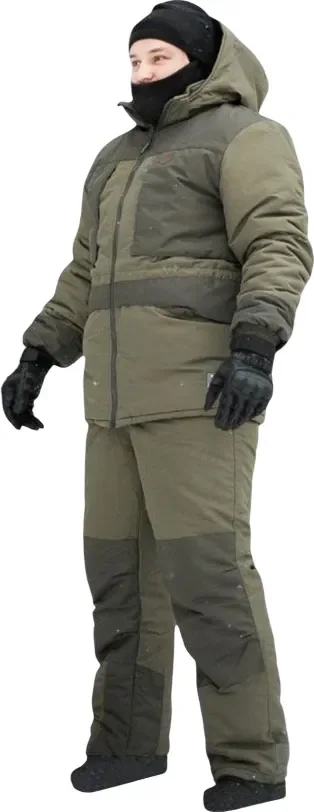 Костюм для охоты и рыбалки Taygerr Егерь Кошачий Глаз/S.Хаки Зима -45 (р.56-58/182-188)