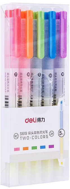 Набор маркеров Deli S619 (5шт)