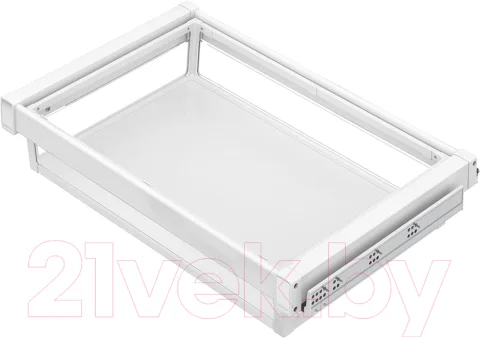 Полка выдвижная Starax S-6703-W (белый)