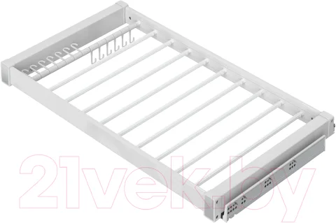 Вешалка выдвижная Starax S-6710-W (белый)