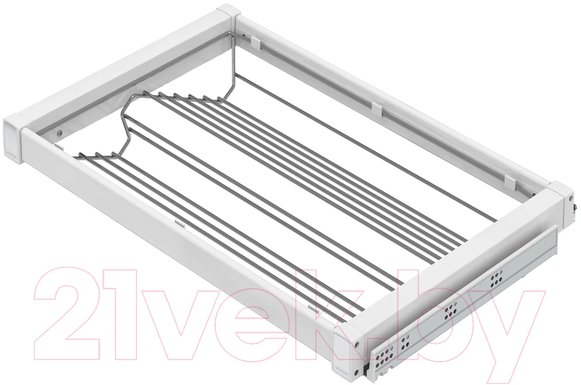 Полка выдвижная Starax S-6731-W (белый)