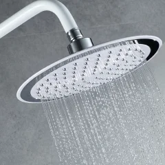 Душевая система со смесителем Shevanik S9836F (белый/хром) — фото 9