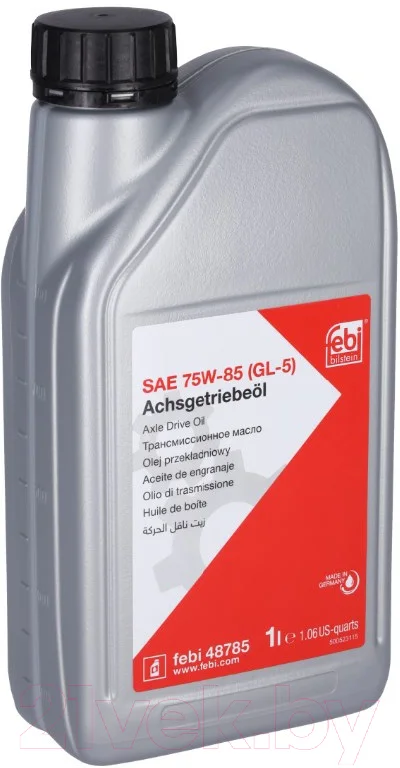 Трансмиссионное масло Febi Bilstein SAE 75W85 / 48785 (1л)